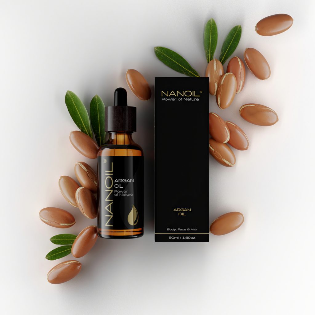 óleo de argan no cuidado