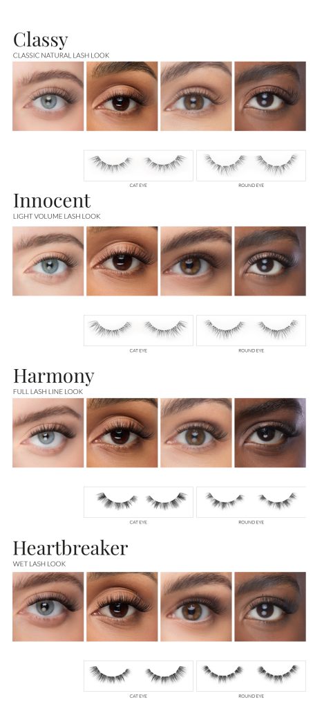 nanolash Cílios em tufos pré-colados DIY para extensão de cílios em casa