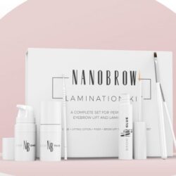 Kit de laminação de sobrancelhas para aplicação em casa? Experimente o Nanobrow Lamination Kit